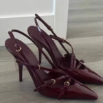 Strappy Miu heels
