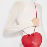 Alaia Heart bag