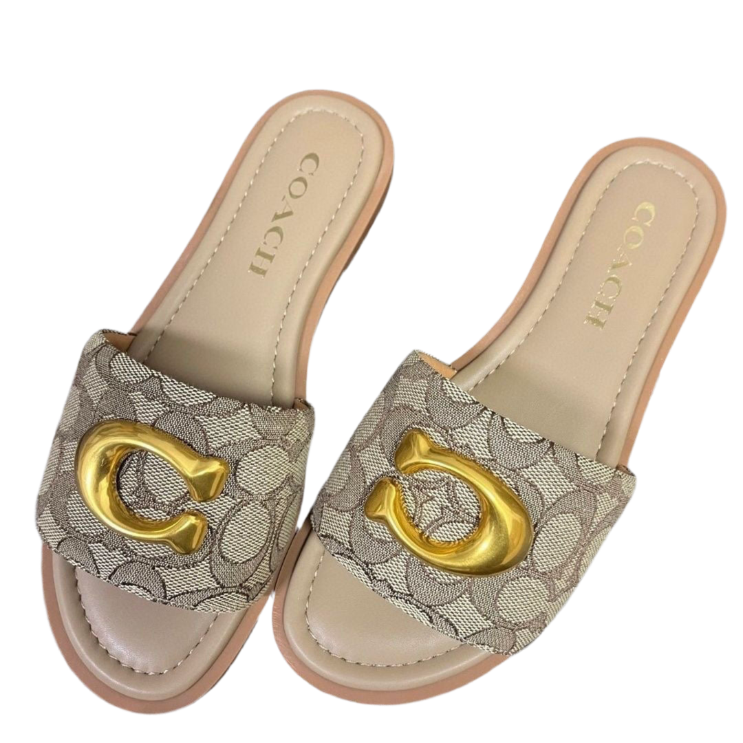 Coach Embroidered slides - Image 3