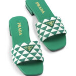 Prada embroidered slides - Image 4