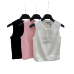 Miu Pearl Tank Top - Image 2