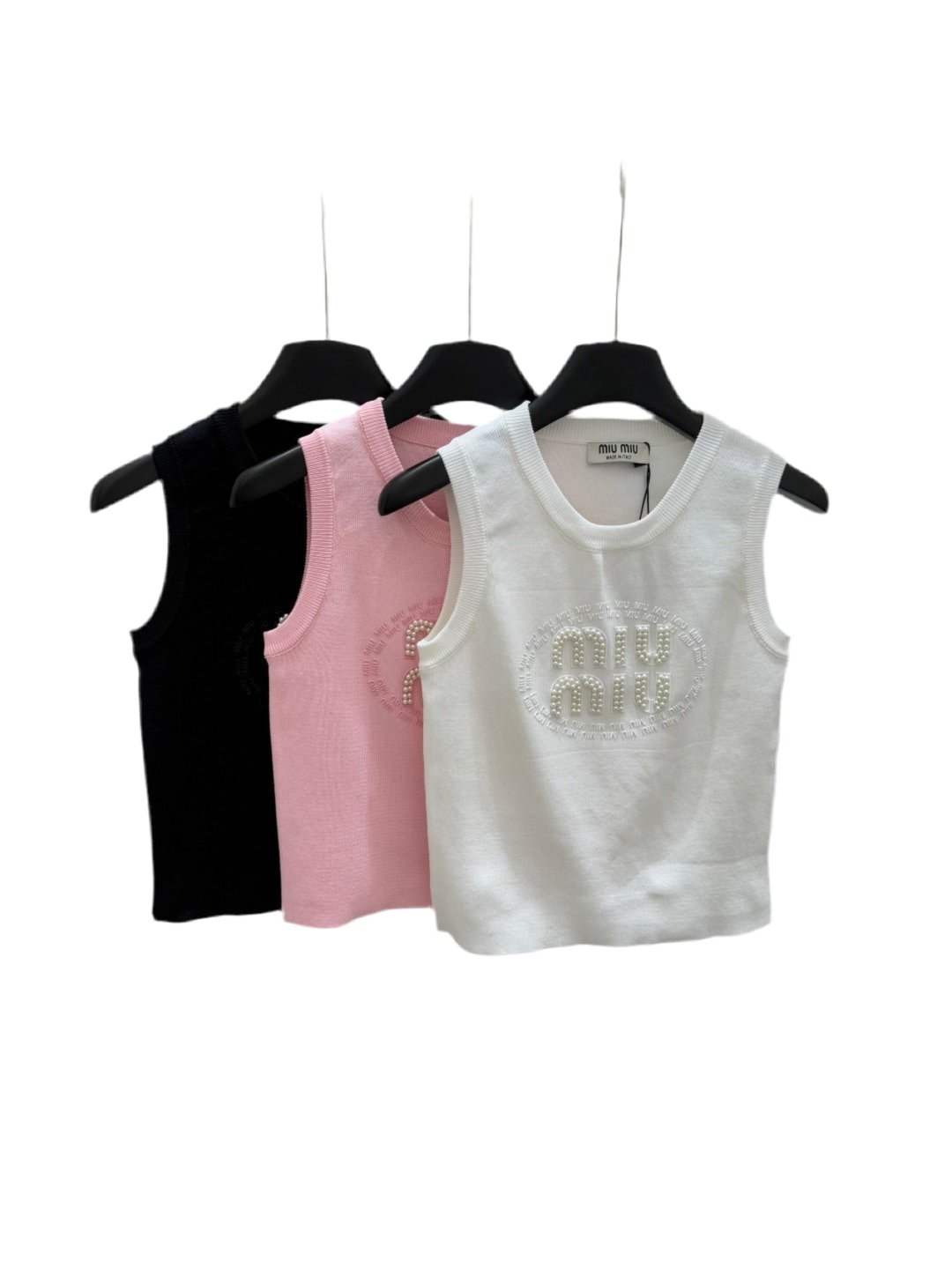 Miu Pearl Tank Top - Image 2