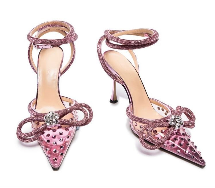 Crystal Bow Pumps - Image 2
