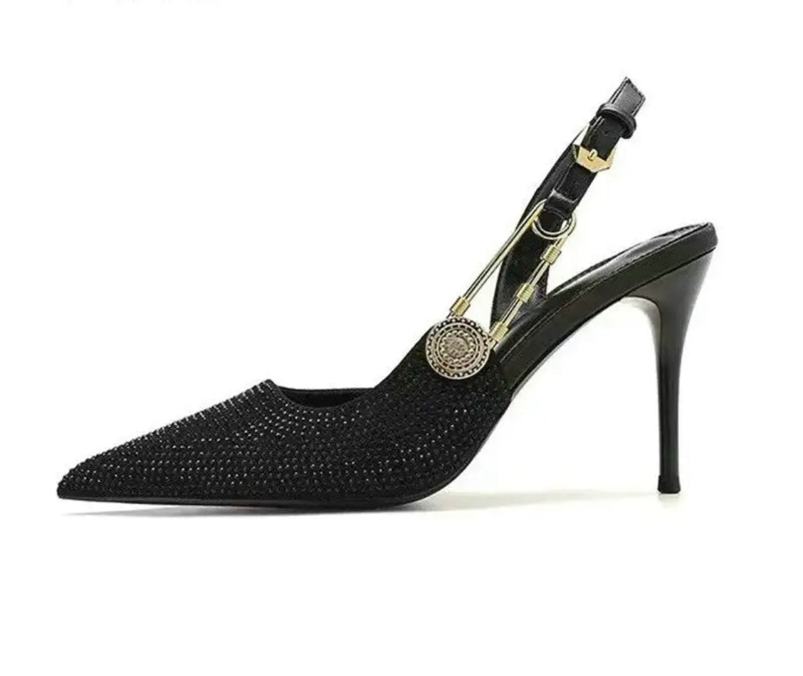 Versace Pin Heels - Image 2