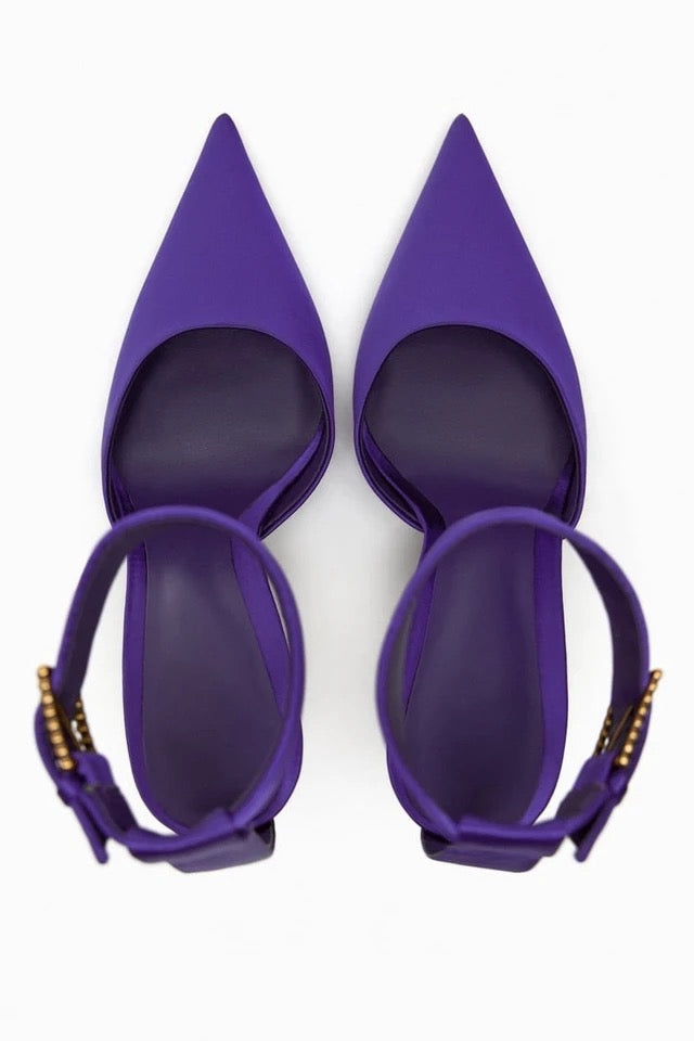 Zara Buckled Heels - Image 2
