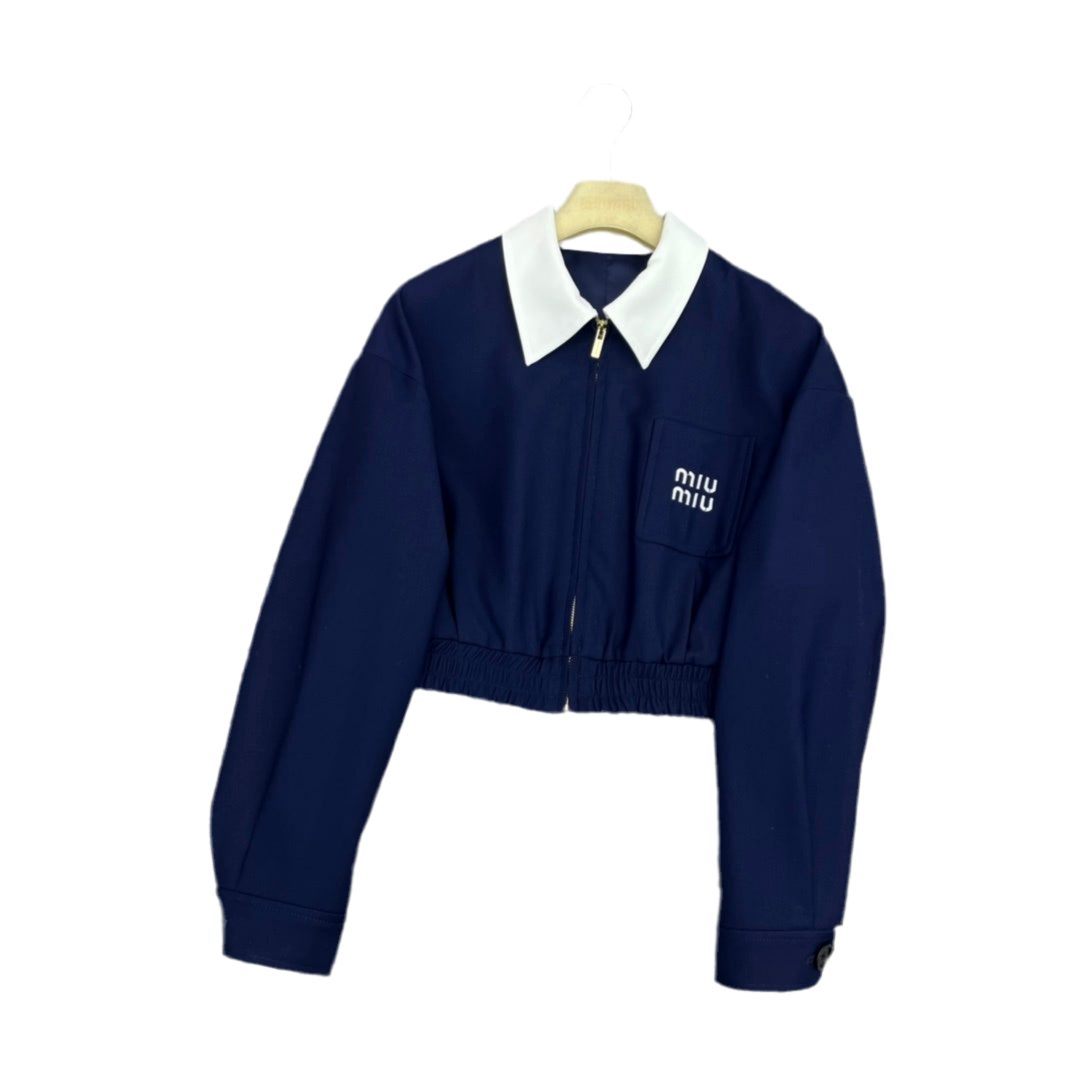 Canvas Cropped Jacket - Image 2