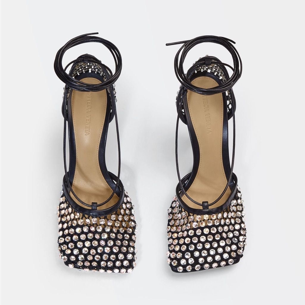 Sparkly Mesh Heels - Image 2