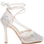 Sparkly Mesh Heels - Image 4