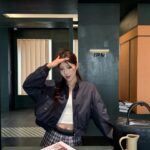 Miu Checkered Windbreaker - Image 2