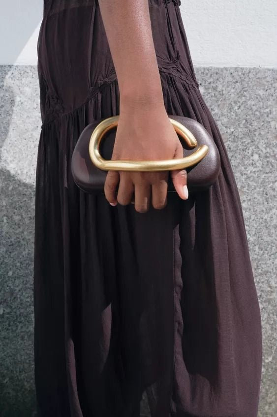 Gold closure Clutch - Image 2