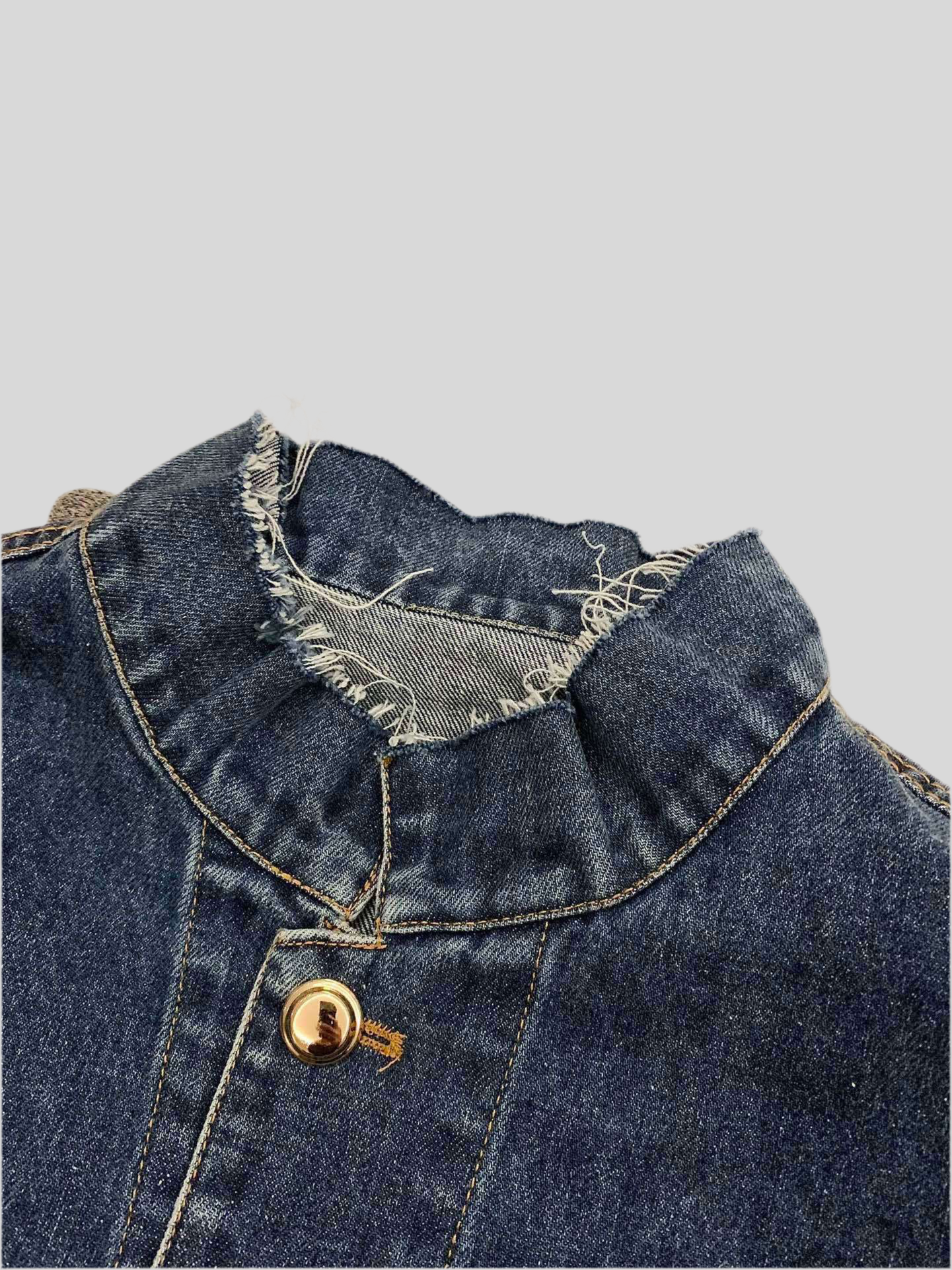 Miu denim jacket Cropped - Image 2
