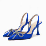 Zara Embellished Bow pumps - Image 3