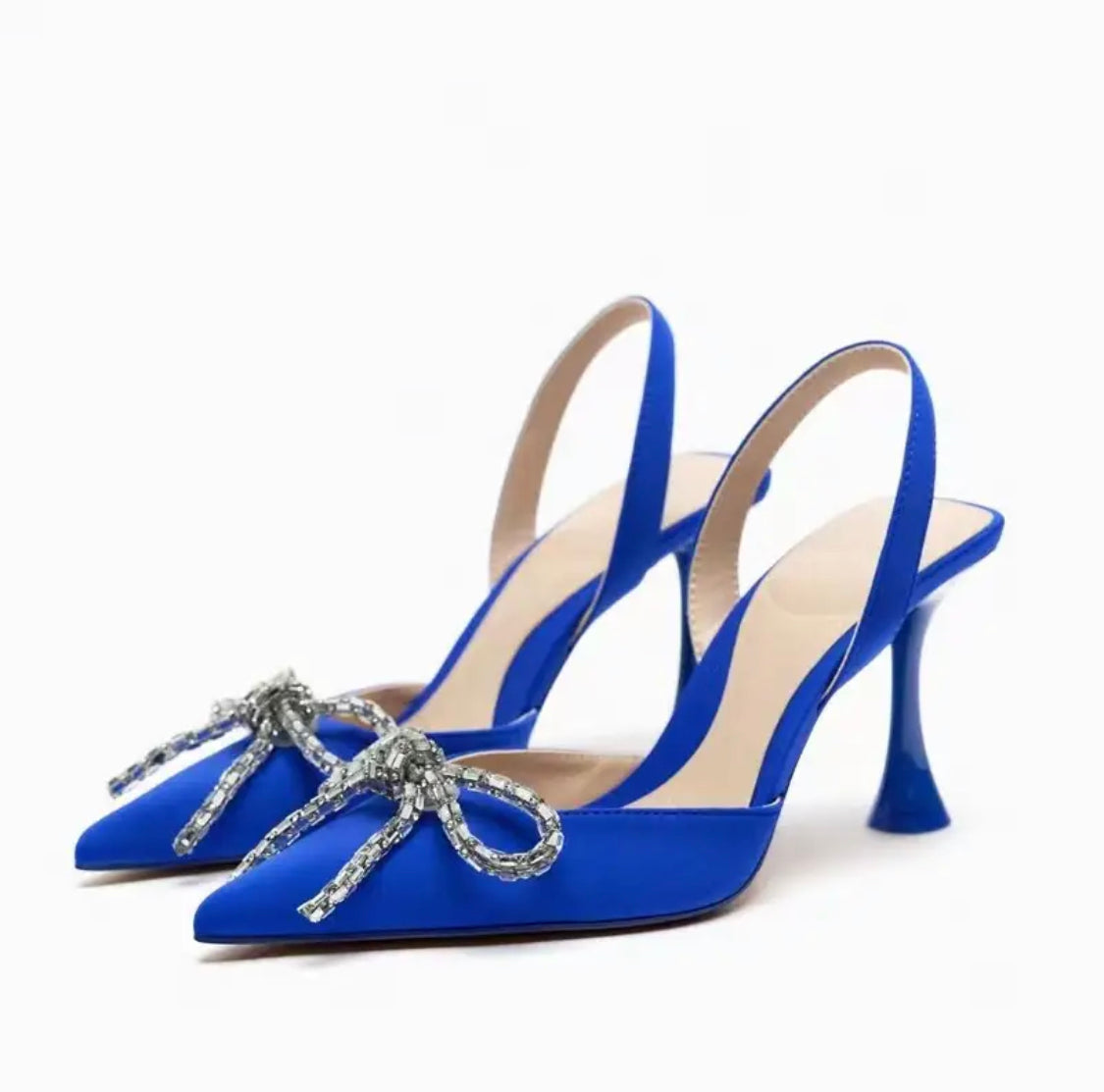 Zara Embellished Bow pumps - Image 3