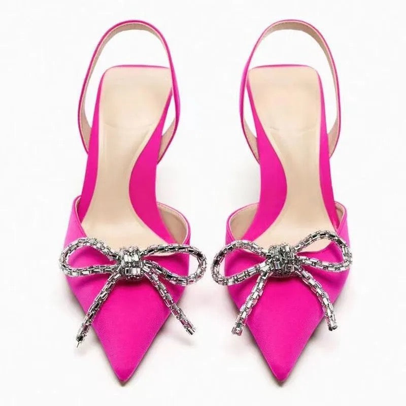 Zara Embellished Bow pumps - Image 2