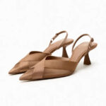 Zara Mesh sling back