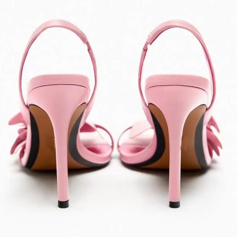 Zara Flower heels - Image 6