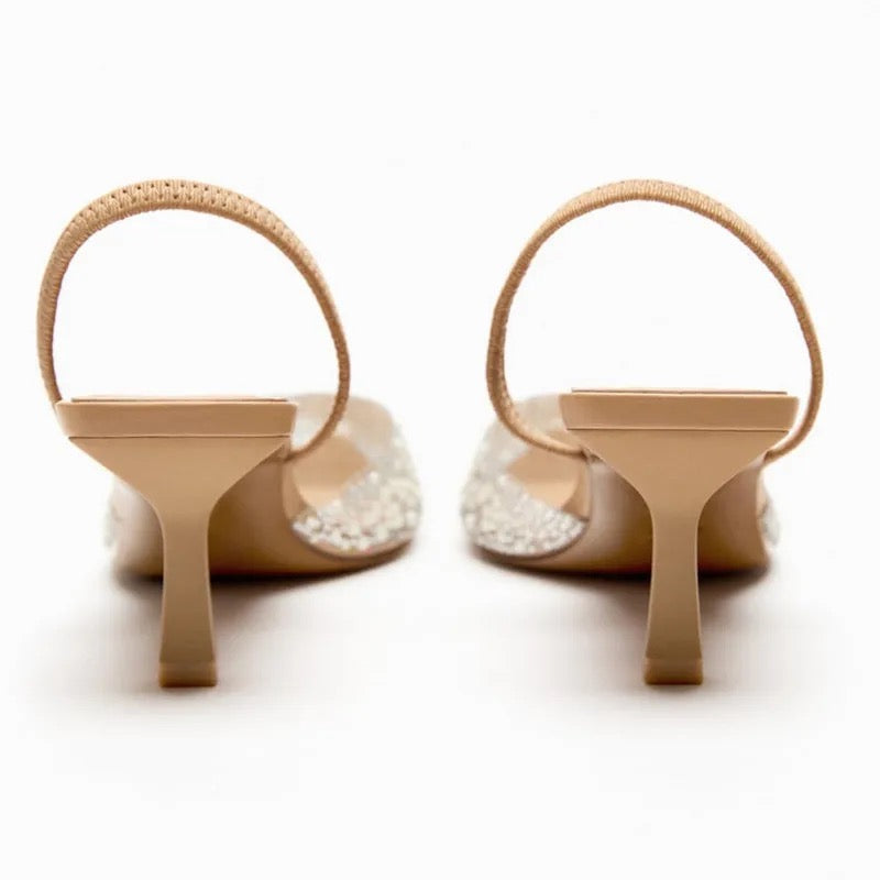Zara Pearl Pumps - Image 3