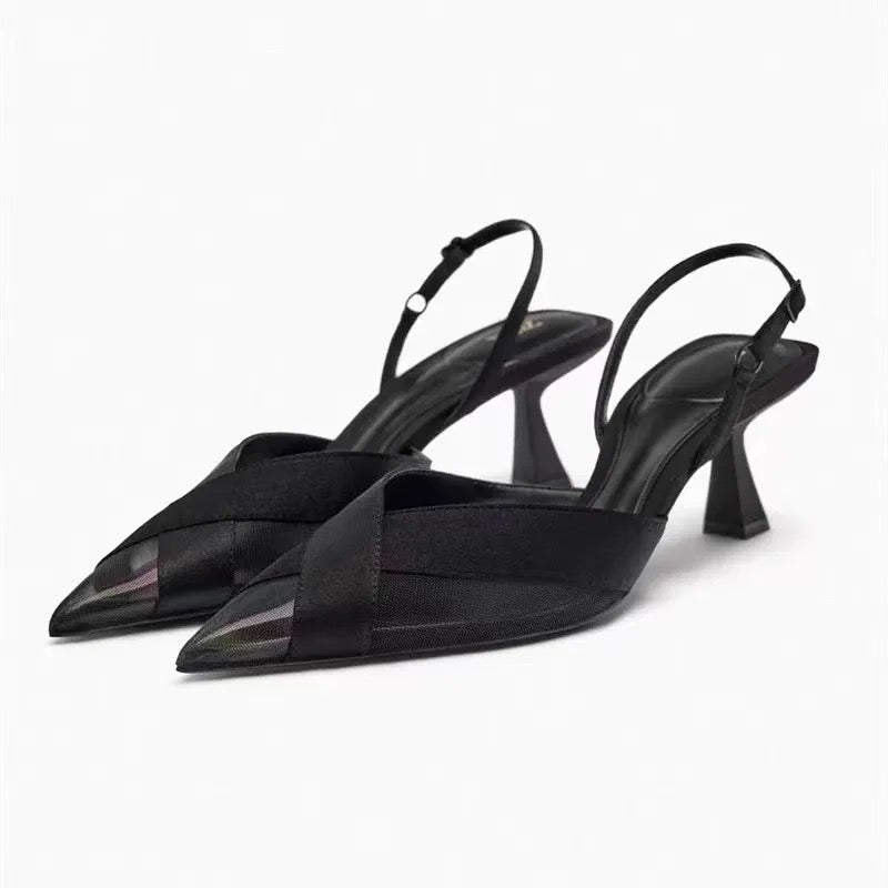 Zara Mesh sling back - Image 3