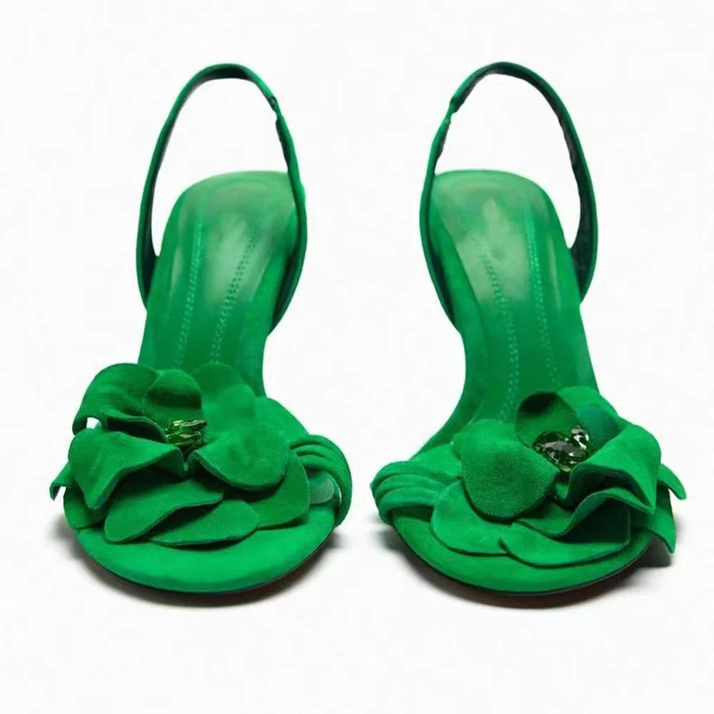 Zara Flower heels - Image 2