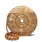 Wheel bamboo bag